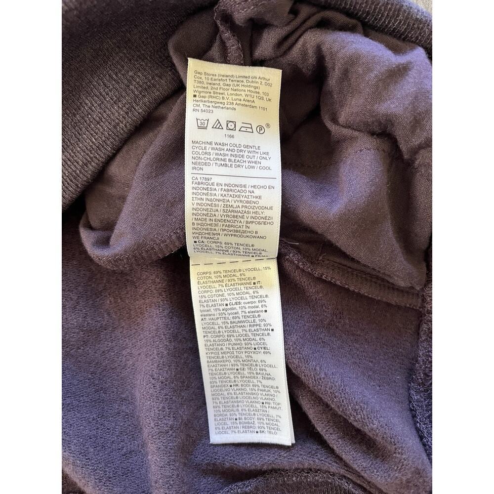 Athleta Balance Cinch Violet Sweatshirt Tunic Long Sleeve Turtleneck Size XL - Picture 7 of 11